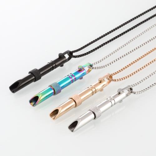 Titanium Steel Necklace fashion jewelry & Unisex Sold Per Approx 70 cm Strand