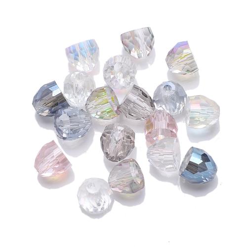Perles en verre de mode, DIY, plus de couleurs à choisir, 6x6mm, Trou:Environ 1.2mm, Environ 100PC/sac, Vendu par sac