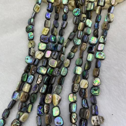 Abalone Shell Beads, DIY, 10x10mm, Approx 40PCs/Strand, Sold Per Approx 39 cm Strand
