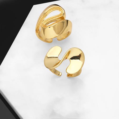 Brass δάχτυλο του δακτυλίου, Ορείχαλκος, επιχρυσωμένο, κοσμήματα μόδας & διαφορετικά σχέδια για την επιλογή, χρυσαφένιος, νικέλιο, μόλυβδο και κάδμιο ελεύθεροι, Sold Με PC