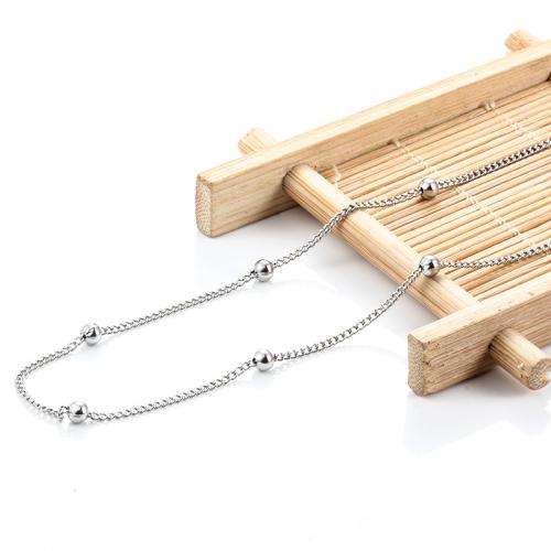Stainless Steel Necklace Chain, 304 Stainless Steel, electrolyzation, DIY, nickel, lead & cadmium free, Approx 5m/Bag, Sold By Bag