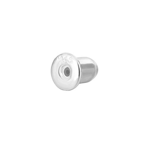 925 Ezüst Ear Nut Component, Golyó, DIY & különböző méretű a választás, ezüst, Által értékesített pár
