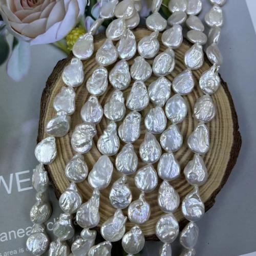 Natural Freshwater Pearl Loose Beads Teardrop fashion jewelry & DIY white Length about 11-12mm Approx Sold By Strand
