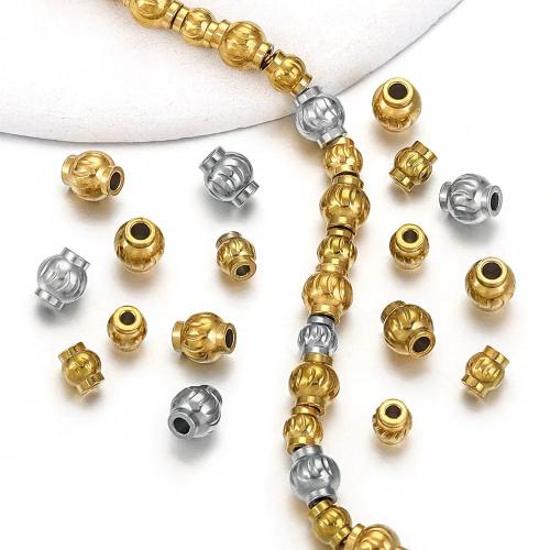 Stainless Steel Spacer Beads 304 Stainless Steel DIY Sold By Bag