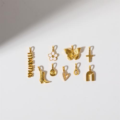 Messing smykker sæt, forgyldt, forskellige stilarter for valg & Micro Pave cubic zirconia & for kvinde & emalje, gylden, Solgt af PC