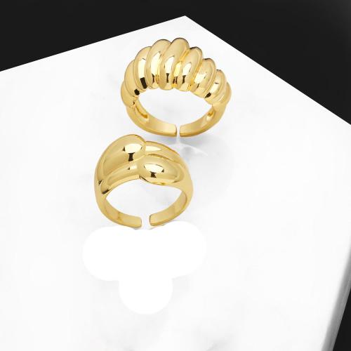 Prsten mjedenog prsta, Mesing, pozlaćen, modni nakit & različitih dizajna za izbor, zlatan, nikal, olovo i kadmij besplatno, Prodano By PC