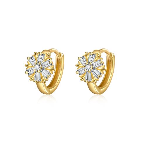 Cubic Zirconia Micro Pave Brass Earring, plated, micro pave cubic zirconia & for woman, more colors for choice, 11x2mm, Sold By Pair