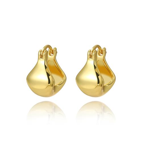 Brass Leverback Earring plated for woman 18mm Sold By Pair