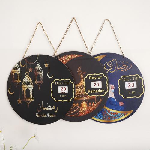 Hanging Ornaments, Middle Density Fibreboard, with iron chain, for home and office & different designs for choice, more colors for choice, Sold By PC