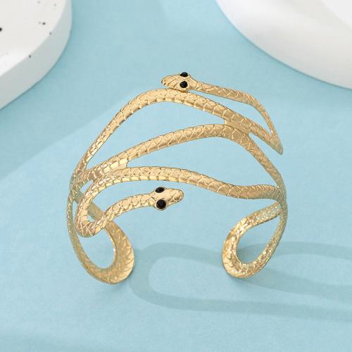 Zinc Alloy Bangle gold color plated fashion jewelry & for woman & hollow nickel lead & cadmium free Sold By PC