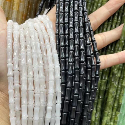Gemstone Jewelry Beads, Natural Stone, polished, fashion jewelry & DIY & different materials for choice, more colors for choice, 5x12mm, Sold Per Approx 38 cm Strand