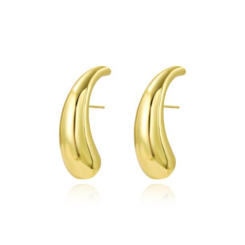 Brass Stud Earring high quality plated fashion jewelry & for woman nickel lead & cadmium free Sold By Pair