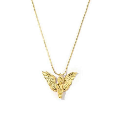 Titanstahl Halskette, Engel, Modeschmuck & für Frau, keine, Länge ca. 51.5-58 cm, verkauft von PC