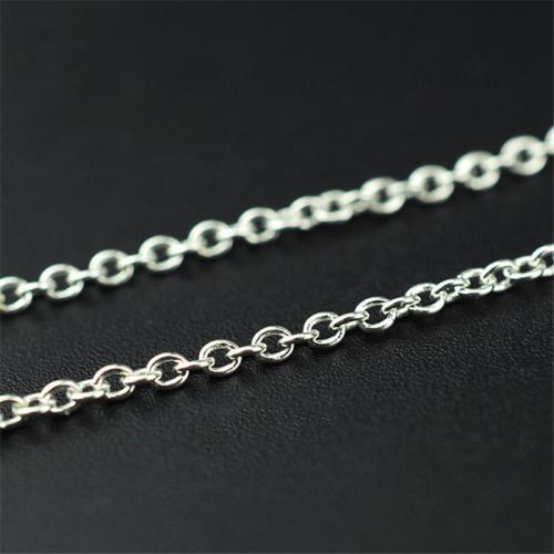 925 Sterling Silver Chains cross chain & DIY Sold By G