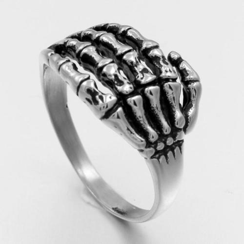 Другое кольцо для мужчин, титан, полированный, ювелирные изделия моды & разный размер для выбора & Мужский, не содержит никель, свинец, продается PC