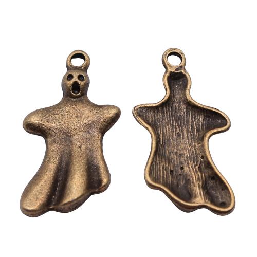 Zinc Alloy Pendants Ghost antique bronze color plated vintage & fashion jewelry & DIY Sold By PC