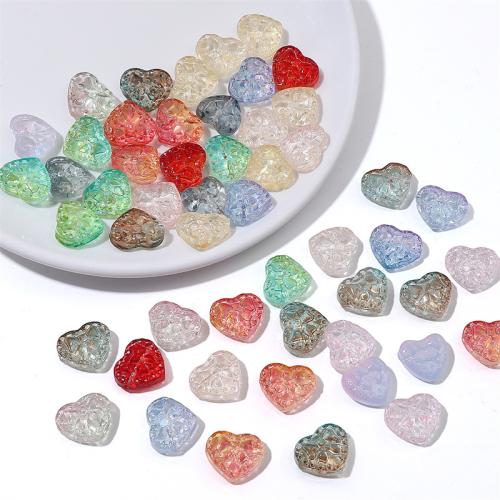 Lampwork Beads, Heart, DIY, more colors for choice, 16x14mm, 10PCs/Bag, Sold By Bag