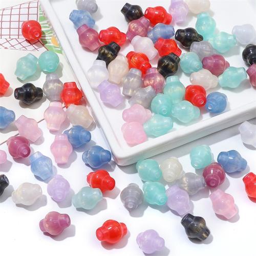 Resin Jewelry Beads, Lantern, different packing style for choice & DIY, more colors for choice, 10x12mm, Hole:Approx 1.5mm, Sold By Bag