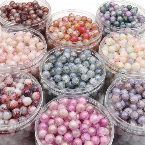 Fashion Glass Beads Round DIY 10mm Sold By Bag