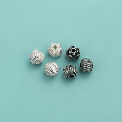 Spacer Beads Jewelry 925 Sterling Silver DIY Approx 1.6mm Sold By PC
