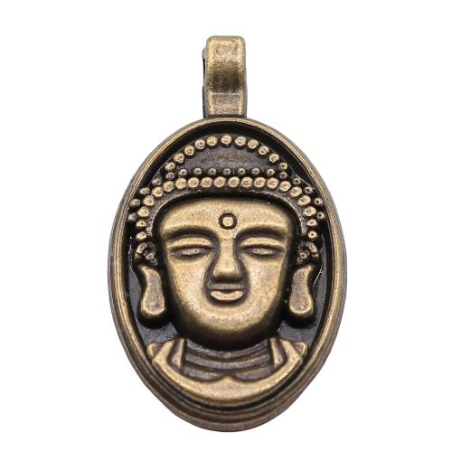 Tibetan Style Pendants, plated, vintage & fashion jewelry & DIY, more colors for choice, 32x18mm, Sold By PC