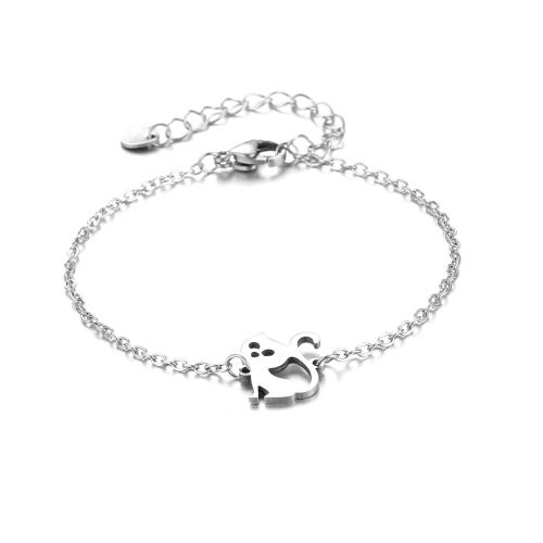 Bracelets en argent sterling, argent sterling 925, avec 3CM chaînes de rallonge, pour femme, plus de couleurs à choisir, Longueur:Environ 16.5 cm, Vendu par PC