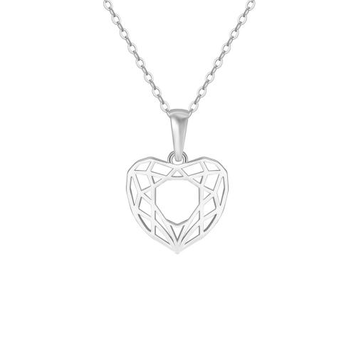 925 Sterling Silver Necklaces for woman Length Approx 45 cm Sold By PC