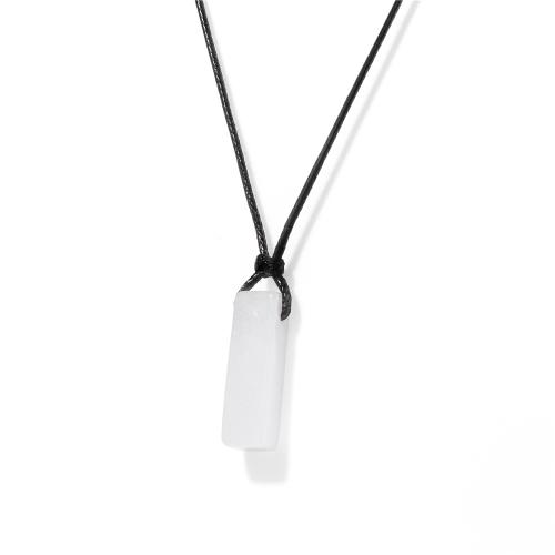 Edelstein Schmuck Halskette, Naturstein, mit Wachsschnur, handgemacht, für Frau, keine, verkauft von PC