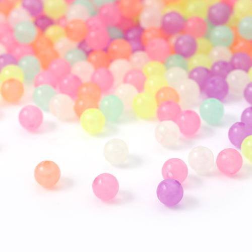 Akril nakit Beads, Krug, možete DIY & različite veličine za izbor, više boja za izbor, Prodano By Torba