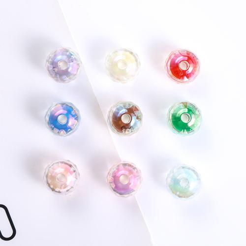 Akryl smykker perler, Runde, du kan DIY, flere farver til valg, 16mm, Hole:Ca. 3.5mm, 50pc'er/Bag, Solgt af Bag