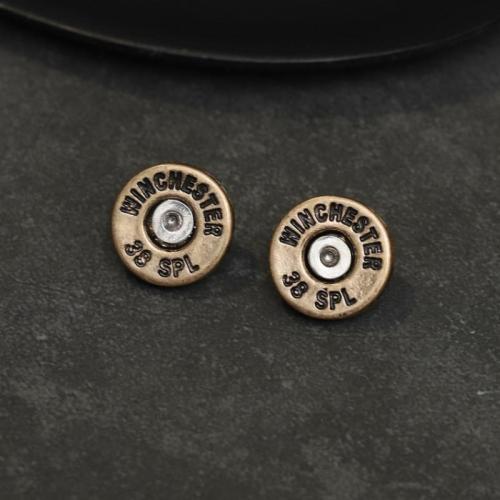 Tibetan Style Stud Earring, fashion jewelry & for woman, nickel, lead & cadmium free, 16x16mm, Sold By Pair