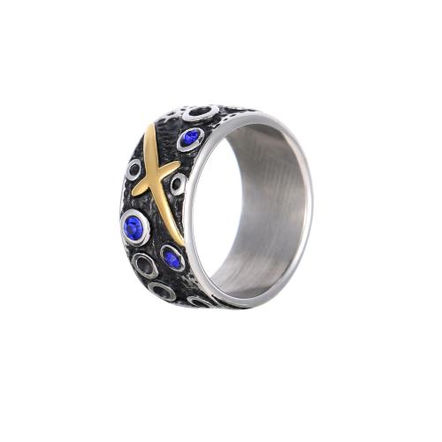 Další kroužek pro muže, Titanium ocel, módní šperky & různé styly pro výběr, více barev na výběr, Prodáno By PC