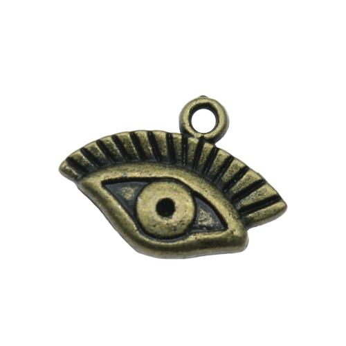 Tibetan Style Pendants, plated, vintage & fashion jewelry & DIY, more colors for choice, 17x13mm, Sold By PC