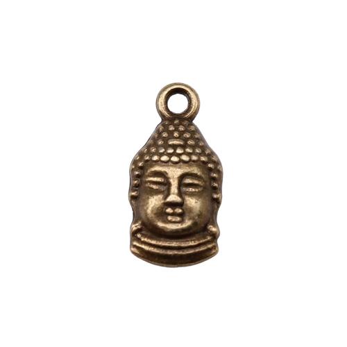 Tibetan Style Pendants, antique bronze color plated, vintage & fashion jewelry & DIY, 16x8mm, Sold By PC