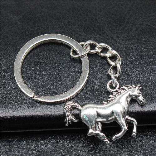 Zinc Alloy Key Clasp Horse multifunctional nickel lead & cadmium free Sold By PC