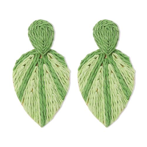 Earring Jewelry Rafidah Grass Leaf handmade fashion jewelry & for woman Sold By Pair