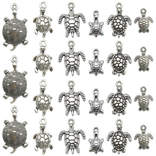Tibetan Style Animal Pendants, Turtle, plated, DIY & different styles for choice, original color, Sold By PC