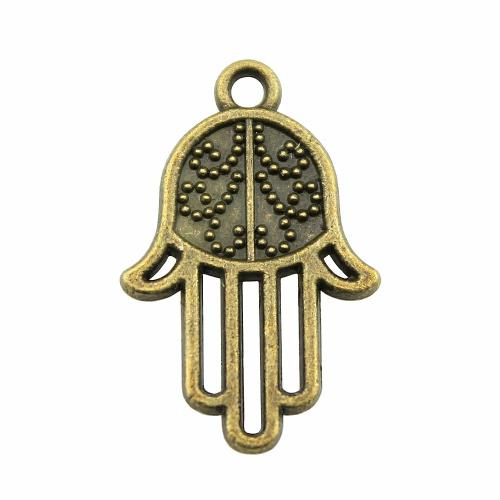 Tibetan Style Hollow Pendants, Hand, plated, vintage & fashion jewelry & DIY, more colors for choice, 24x15mm, Sold By PC