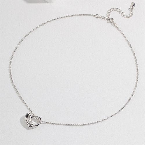Titanium Steel Necklace, plated, for woman, more colors for choice, Length:Approx 41-50 cm, Sold By PC