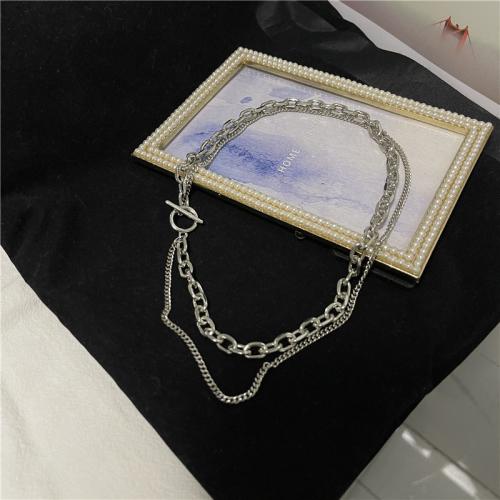 Zinc Alloy Jewelry Sets fashion jewelry & Unisex silver color Sold By PC