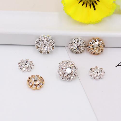 Jewelry Accessories Zinc Alloy plated & with rhinestone Sold By Bag