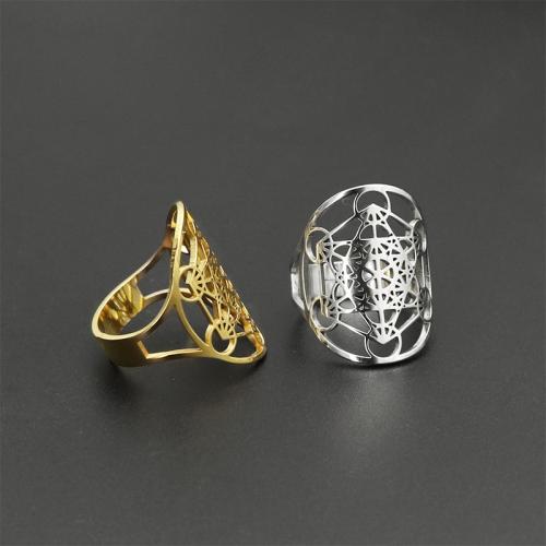 Ring Finger ze stali nierdzewnej, Stal nierdzewna 304, biżuteria moda & dla obu płci, dostępnych więcej kolorów, sprzedane przez PC
