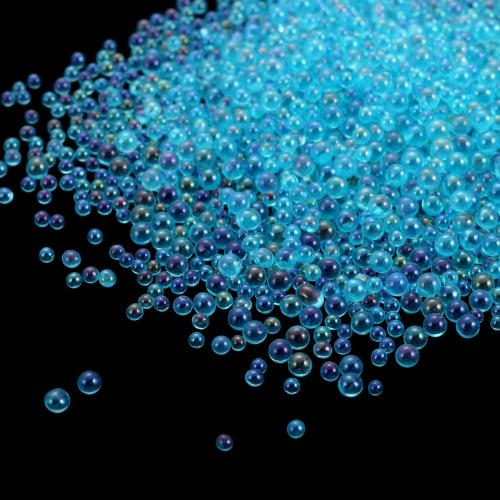 Fashion Glass Beads, different quantity for choice & DIY & no hole, more colors for choice, Sold By Bag