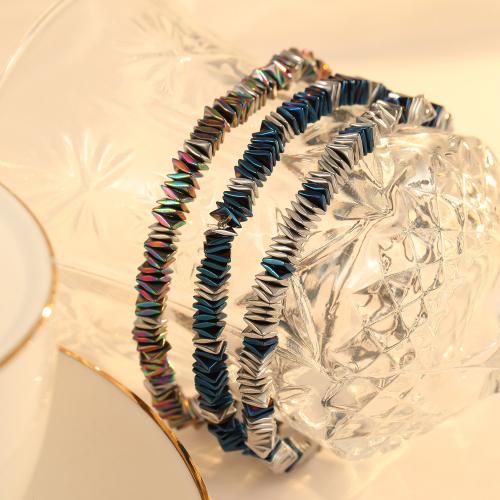 Titanium Steel Bracelet & Bangle handmade fashion jewelry & Unisex Length Approx 18 cm Sold By PC