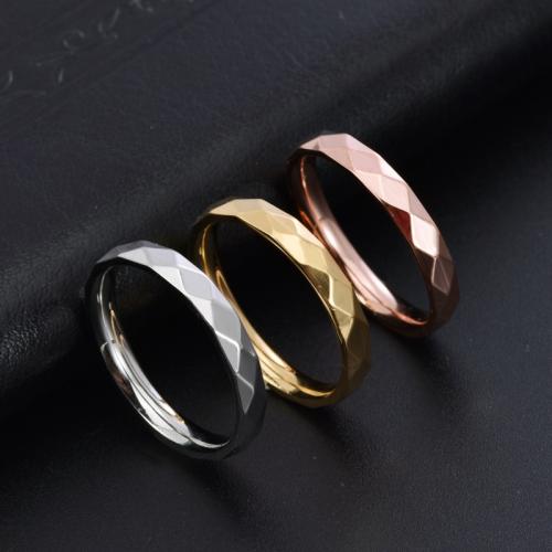 Stainless Steel Finger Ring, 304 Stainless Steel, polished, fashion jewelry & different size for choice & for woman, more colors for choice, Sold By PC