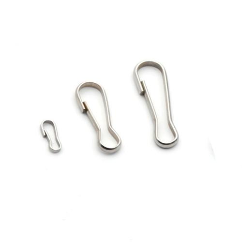 Stainless Steel Jewelry Clasp, 304 Stainless Steel, polished, DIY & different size for choice, original color, Approx 500PCs/Bag, Sold By Bag