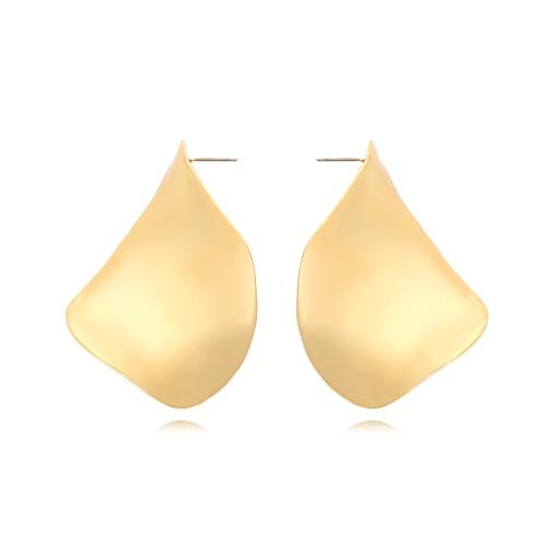 Zinc Alloy Stud Earring Heart plated fashion jewelry nickel lead & cadmium free Sold By Pair