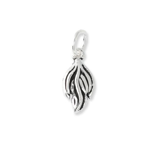 925 Sterling Silver Pendant, DIY, original color, 10.50x5mm, Sold By PC