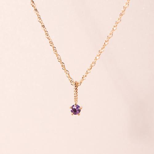 Titanstahl Halskette, mit Edelstein & Kunststoff Perlen, mit Verlängerungskettchen von 5cm, Micro pave Zirkonia & für Frau, keine, Länge:45 cm, verkauft von PC