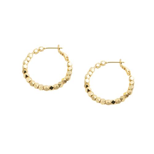 Messing Spring hoop oorbellen, mode sieraden & voor vrouw, 32.50x3x29.50mm, Verkocht door pair